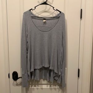 We the Free grey long sleeve sweater